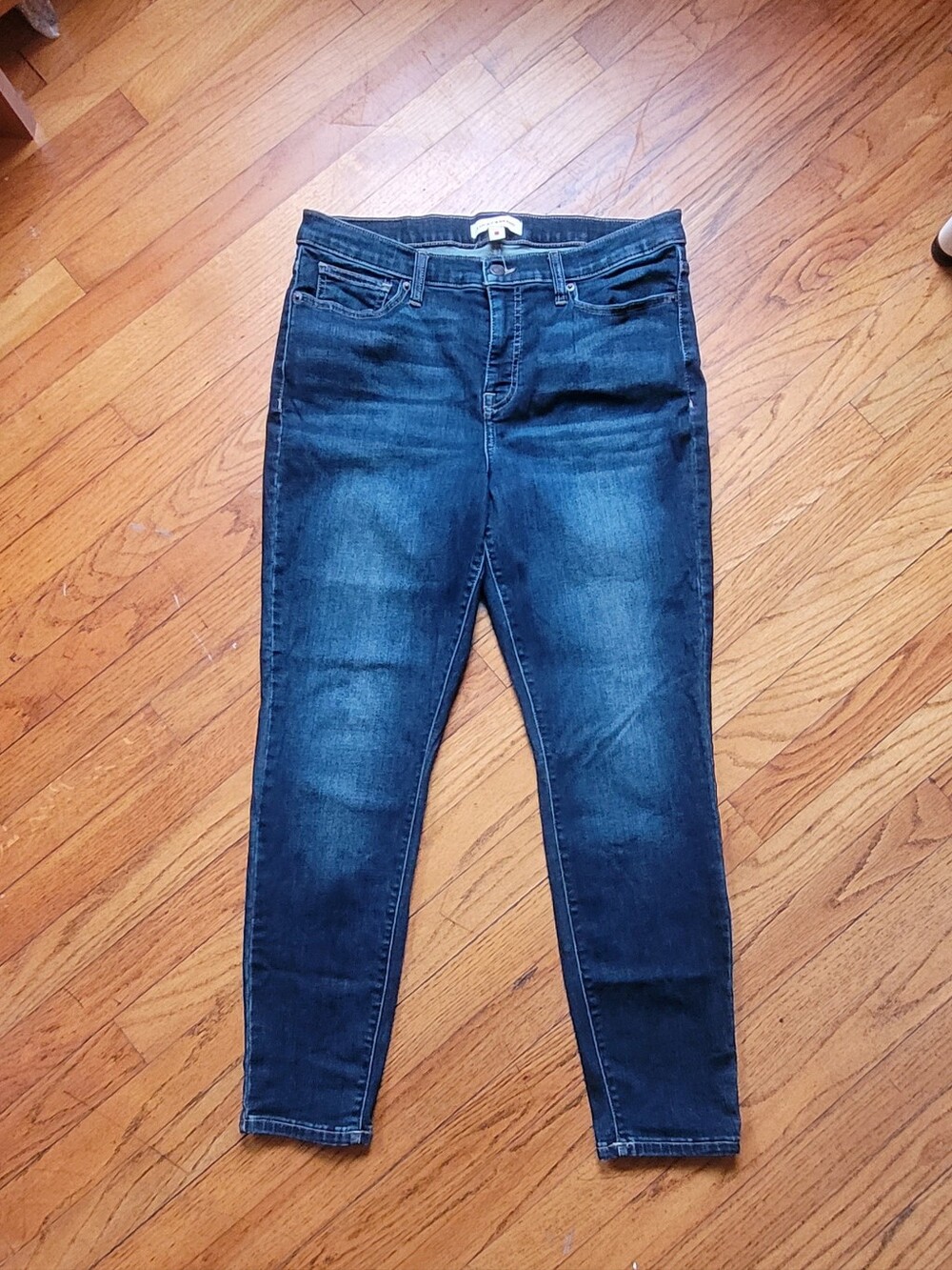 Lucky Brand Ava Mid Rise Skinny Ankle Jeans, Size 14